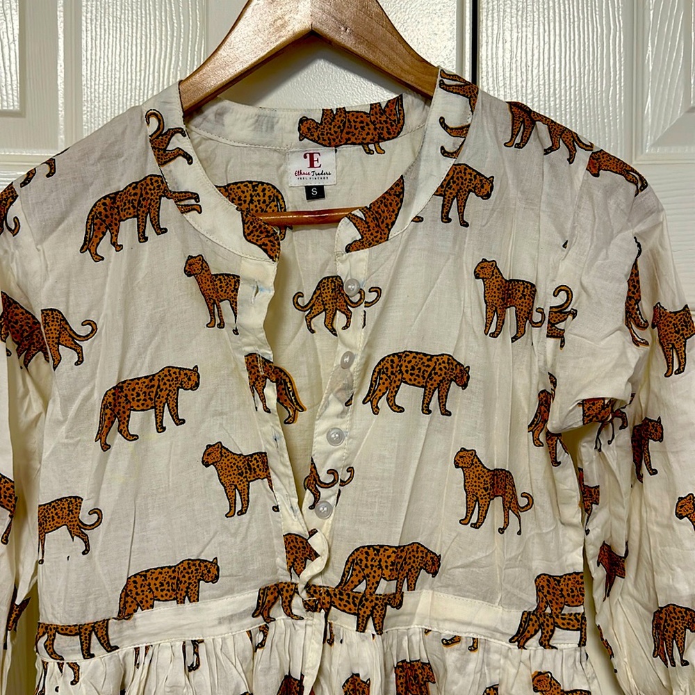 Leopard / Cheetah Cotton dress